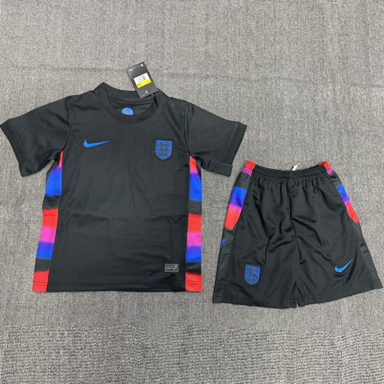 25-26 England W Away Kids Soccer Jersey