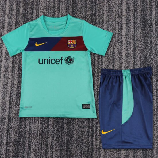 2010-2011 season Barcelona away team children's retro football jersey