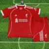 25-26 LIV Red Children's Soccer Jersey