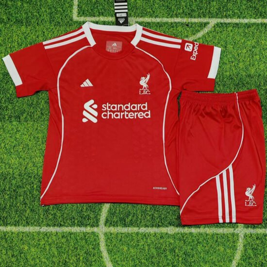25-26 LIV Red Children's Soccer Jersey
