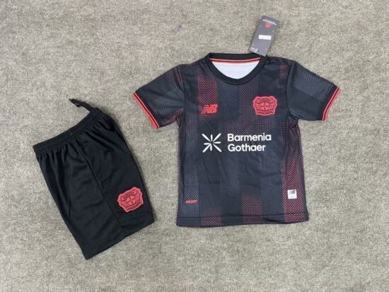 25-26 season Bayer Leverkusen home children's football jersey