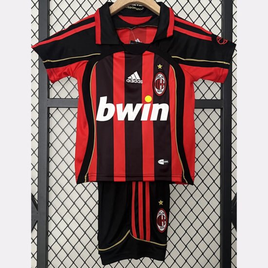 2006-2007 ACM Home Stadium Children's Retro Soccer Jersey