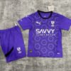 24-25 Al-Hilal Third Kids Soccer Jersey