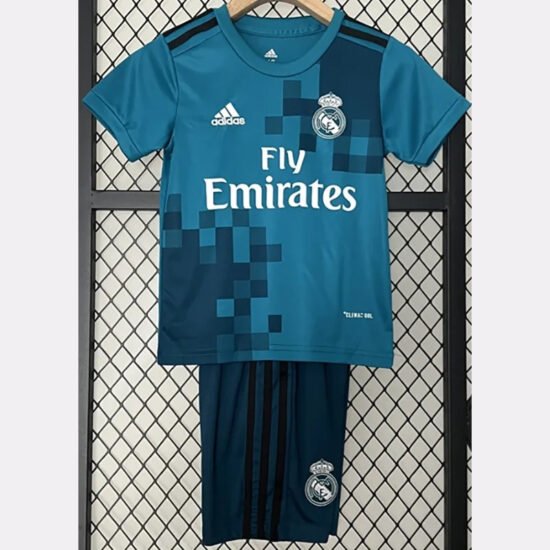 2017-2018 RMA Third Retro Children's Soccer Jersey