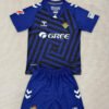 Real Betis goalkeeper royal blue children's football jersey for the 25-26 season