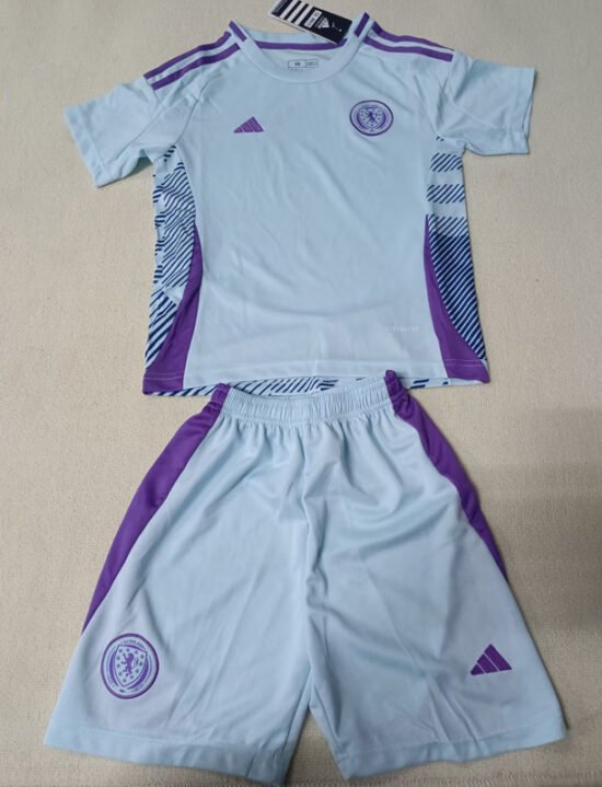 2024-25 season Scotland away children's football jersey