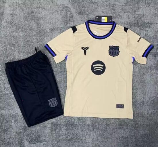 25-26 Barcelona children's soccer jersey