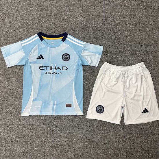 25-26 New York City Home Kids Soccer Jersey