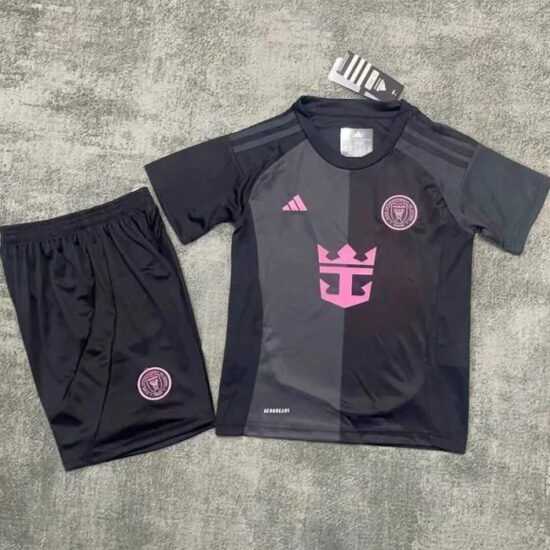 25-26 season Inter Miami away children's soccer jersey