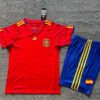 2010 Spanish Home Stadium Retro Children's Soccer Jersey