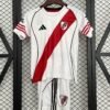 25-26 River Plate Home Kids Soccer Jersey