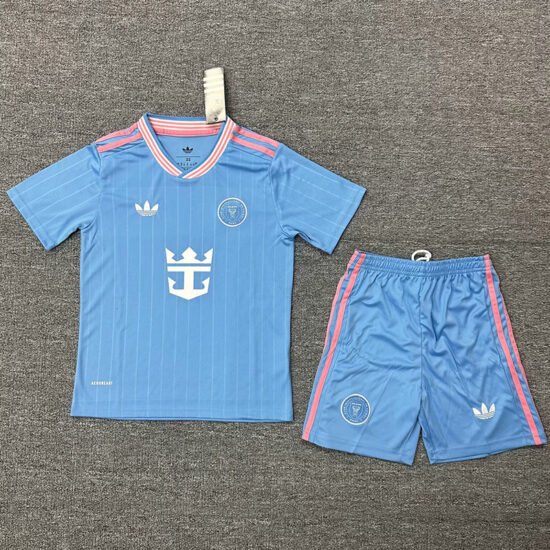 25-26 season Inter Miami third away children's soccer jersey