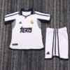 2000-2001 RMA Home Stadium Retro Soccer Jersey for Children