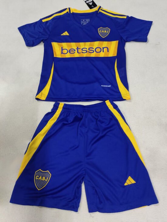 2024-25 Boca Juniors Home Children's Football Jersey