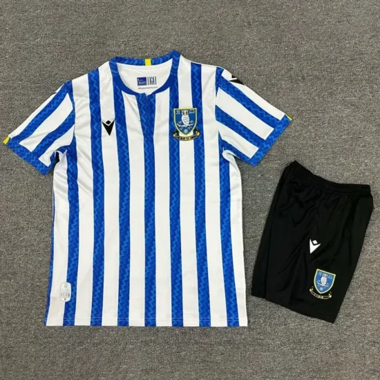 24-25 Sheffield Wednesday Home Kids Soccer Jersey