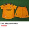 24-25 RMA Away Kids Player Version Soccer Jersey (Player's Children's Clothing)