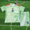 25-26 Italy W Away Kids Soccer Jersey