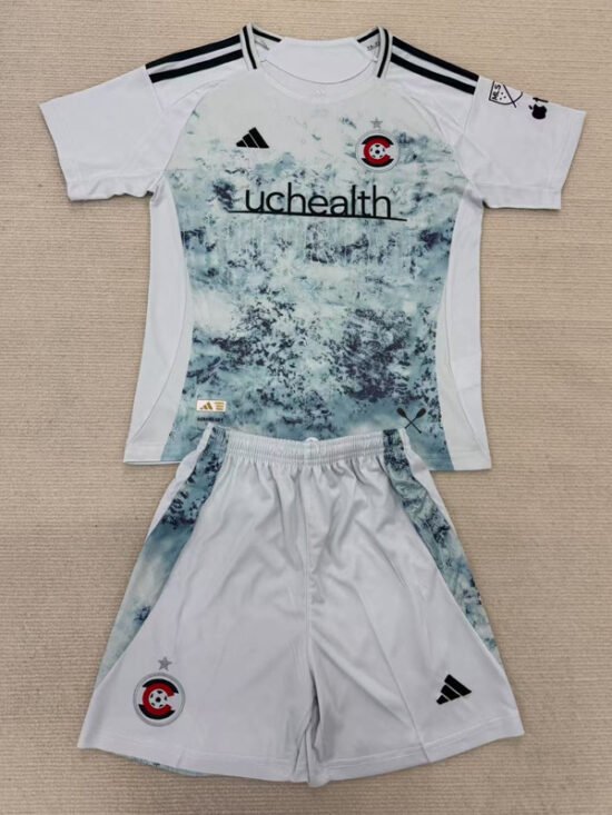 25-26 Colorado Rapids Away Kids Soccer Jersey (带章)