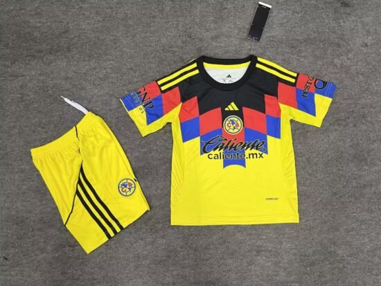 25-26 season Club América (Mexico) home children's soccer jersey