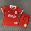 1996-1997 LIV Home Kids Retro Soccer Jersey
