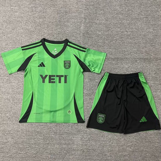 25-26 Austin FC Home Kids Soccer Jersey