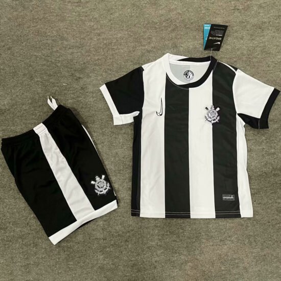 24-25 Corinthians Third Kids Soccer Jersey