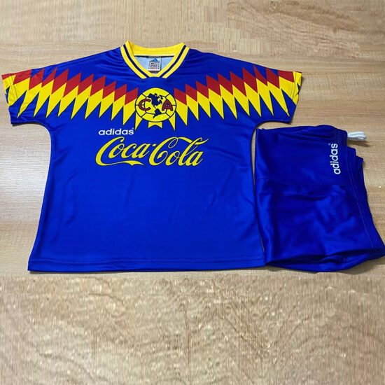1995 Club America Away Kids Retro Soccer Jersey