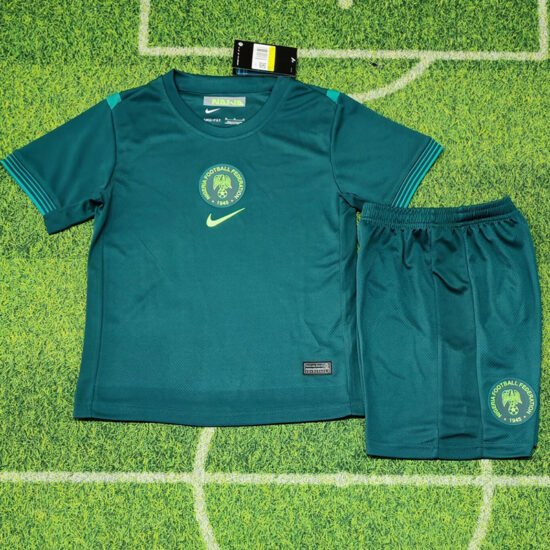 25-26 Nigeria Away Kids Soccer Jersey