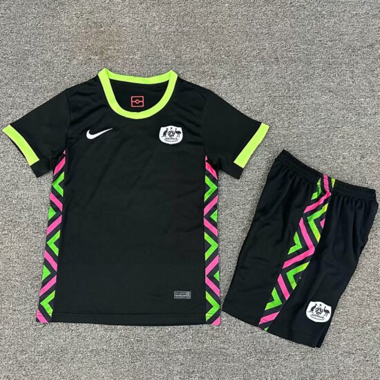 25-26 season Australian away children's soccer jersey