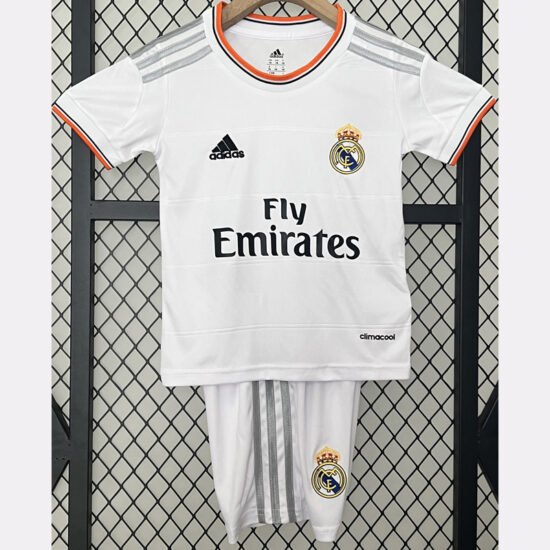 2013-2014 RMA Home Retro Children's Soccer Jersey