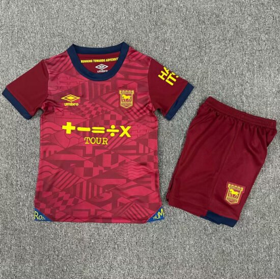 2024-25 season Ipswich away children's soccer jersey