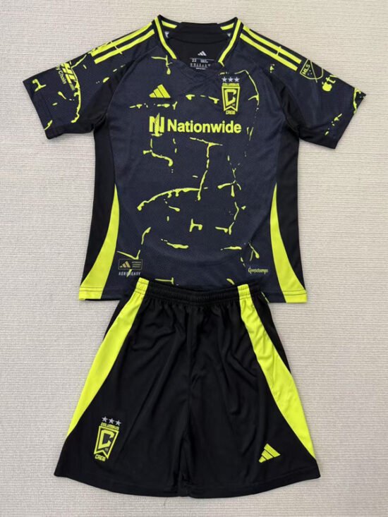 25-26 season Columbus Crew away children's soccer jersey