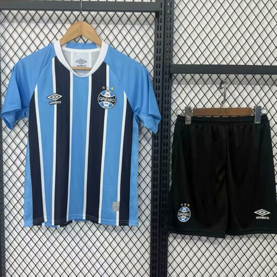 25-26 season Gremio home children's football jersey