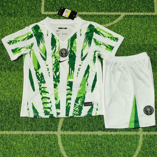 25-26 season Nigeria home children's soccer jersey