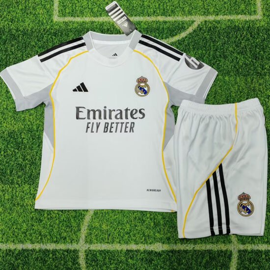 25-26 RMA Home Children's Soccer Jersey