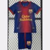 2012-2013 Barcelona home retro football jersey for children