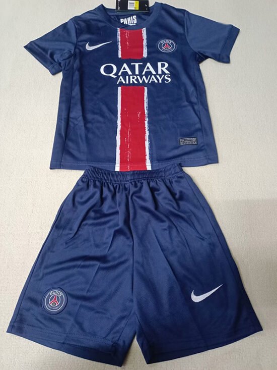 2024-25 Paris Saint-Germain Home Children's Football Jersey