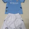 2024-25 Manchester City home children's football jersey