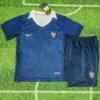 25-26 France Home Kids Soccer Jersey