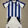 25-26 Real Sociedad Home Kids Soccer Jersey