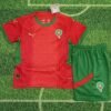 2024-25 Morocco home children's football jersey