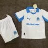 25-26 Marseille home children's football jersey