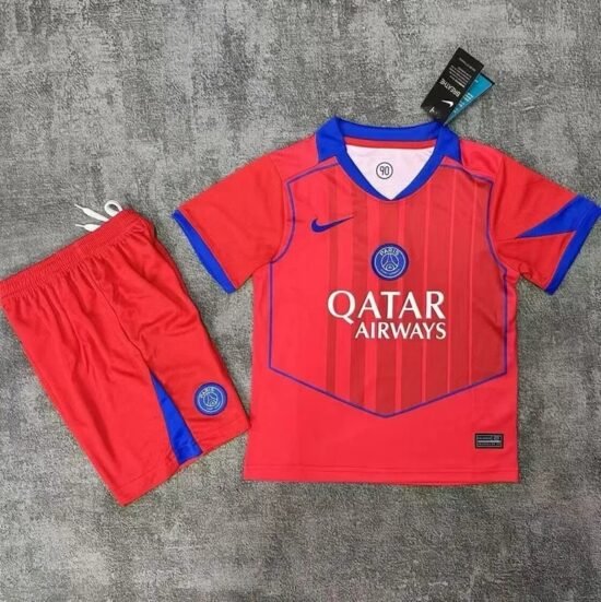 25-26 season Paris Saint-Germain third away game children's football jersey