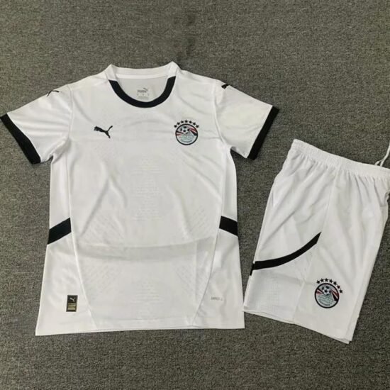 24-25 Egypt Away Kids Soccer Jersey