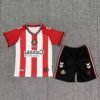 25-26 season Sunderland home children's football jersey