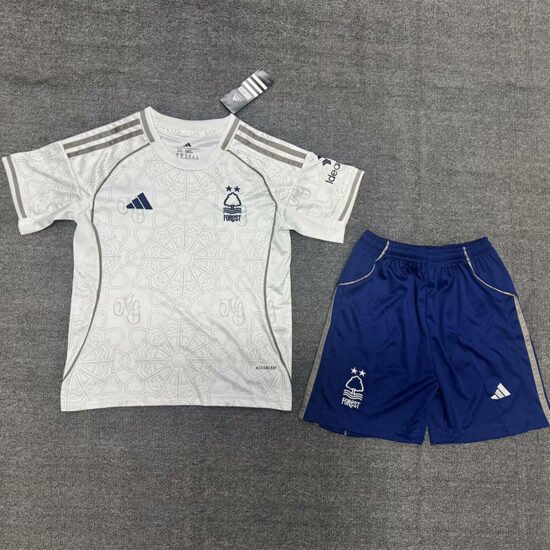 25-26 season Nottingham Forest away children's football jersey