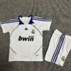 2007-2008 RMA Home Stadium Retro Soccer Jersey for Children