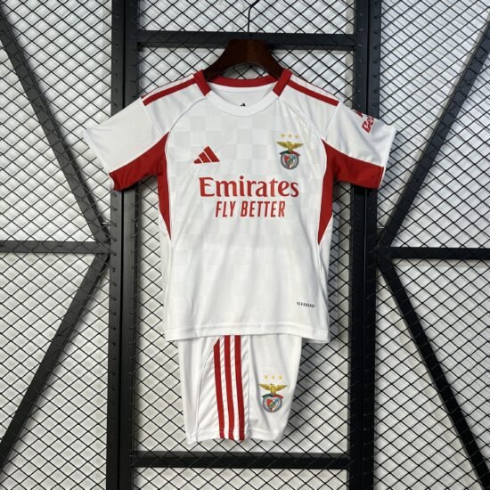 Benfica's third away game children's football jersey for the 25-26 season