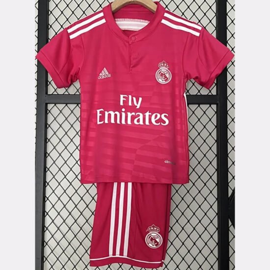 2014-2015 RMA Home Retro Children's Soccer Jersey