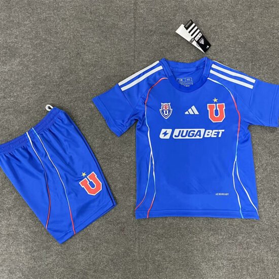 25-26 University of Chile Home Kids Soccer Jersey